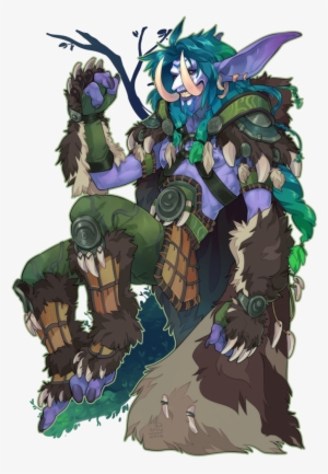 Wow Commission By Mlarty - Wow Troll Love