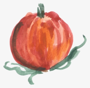 Trick Or Treat - Blue Pumpkins Watercolor Clipart