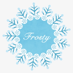 Tag - Snowflake Clipart Black And White