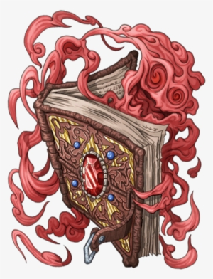 Clip Art Free Library Image Book Crimson Quiz Rpg The - Grimoire