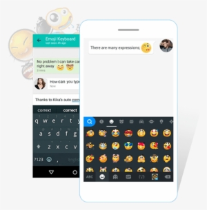 Kika Android Keyboard App - Emoji