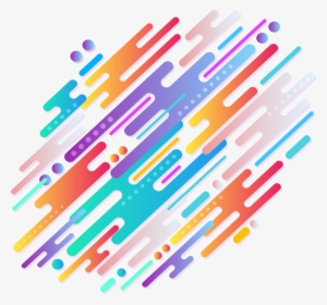 Vector Stripe Abstract Banner Library Library - Abstract Stripes Png