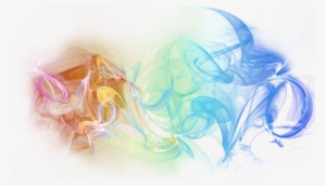 Clip Art Black And White Color Transparent Smoke - Colour Smoke Effect Png