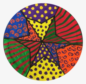 Photo Of Finished Color Wheel With Transparent Background - Circle