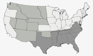 Historical Blank Us Map - States With Stand Your Ground Laws