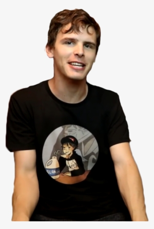 Png Black And White Library Transparent Leafy Bully - Idubbbz Leafy Content Cop