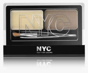 More Facts - Nyc Browser Brush-on Set For Perfect Eyebrows Color