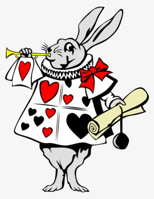 Alice In Wonderland Png Transparent Picture - Alice In Wonderland Rabbit Clip Art