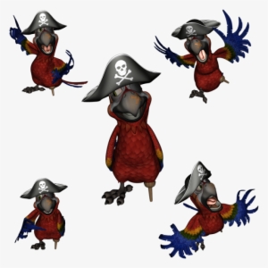 Pirate Parrot, Category, - Portable Network Graphics