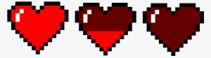 Heart Pixel Png - Pixel Heart