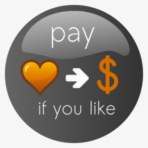 This Free Icons Png Design Of Pay If You Like Button