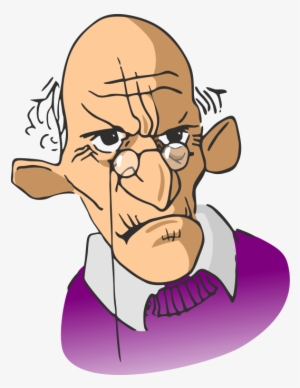 Old Man Talking Clipart Clipartfest - Grumpy Old Man Clipart