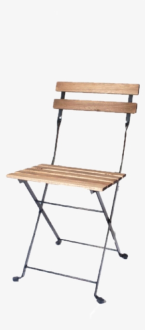 Slatted Wooden Metal Chair - Ikea Fold Away Chairs