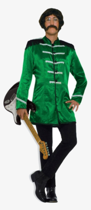 British Explosion 60s Beatles Jacket Green - Beatles Costume