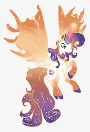 Queen Galixia, Mother Of Princess Celestia And Princess - My Little Pony Princess Galaxia