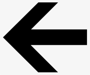 Black, Icon, Left, Simple, Symbol, Arrow, Christian - Arrow Left Transparent