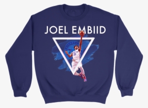 Crewneck Sweatshirt / Purple / S Joel "trust The Process" - Texas Tech T Shirts