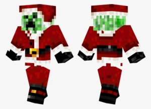 Santa Creeper - Minecraft Skin Santa