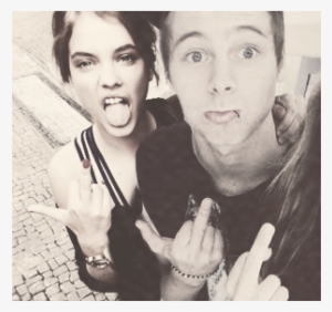 Luke Hemmings Luke Hemmings Manip Barbara Palvin Barbara - Luke Hemmings Barbara Palvin Png