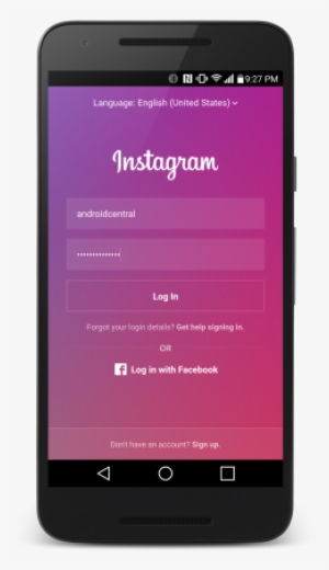 Mention & Auto Likes - Instagram Login Screen Android