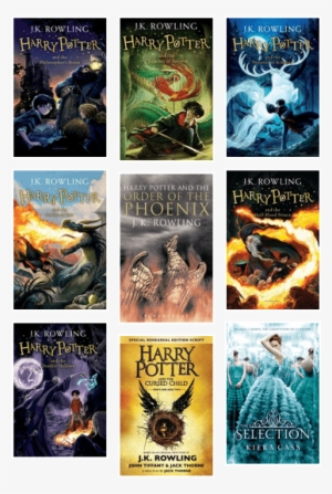 @sapphirereads Of The Hamilton Public Library's Teen - Harry Potter Books 1 7