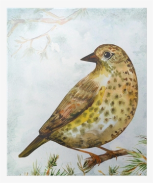 Girones Chinese Birds Cushion Cover, Natural