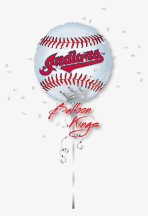 Cleveland Indians Ball - 18" Mlb Cincinnati Reds Baseball Balloon - Mylar Balloons