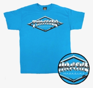 Thrasher Diamond Emblem T-shirt Sapphire