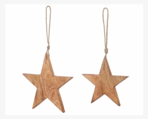 Hanging Decorative Stars - Earring