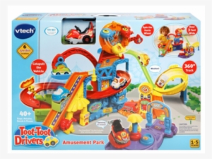 Vtech Toot Toot Amusement Park - Vtech Race And Play Adventure Park