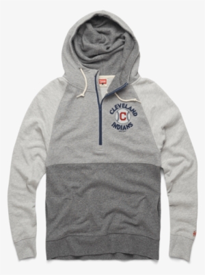 Cleveland Indians Baseball Power Zip Mlb Retro Hooded - Hoodie