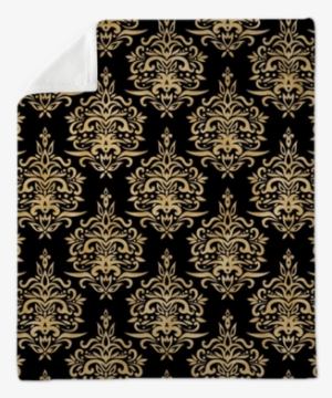 Damask Seamless Pattern - Blanket