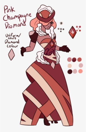 Clip Art Transparent Library Su Diamond Updated By - Steven Universe Peach Diamond