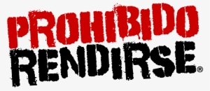 Prohibido - Calligraphy