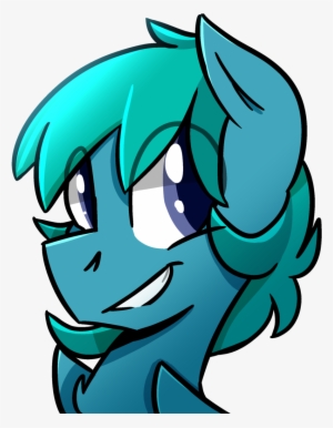 Themodpony, Avatar, Blue, Bust, Colored Pupils, Commission, - Cartoon