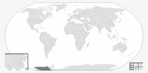 Blankmap World Subdivisions - Countries With Portuguese As An Official Language