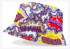 Shop Pow Wham Boom Kapow Fun Comic Book Graphic Bucket