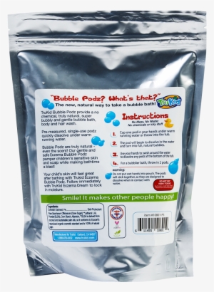 Trukid Eczema Care Bubble Podz 60 Count - Packing Materials