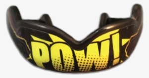 Sold Out Pow Hi Mouth Guard - Paradenti Disegnato Hight Impact Powl