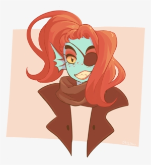 I Drew Undyne She Really Reminds Me Of Ymir And I C - Fan Art