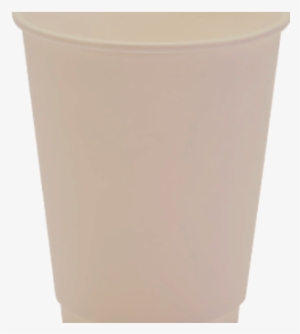 12oz Natural Double Wall Hot Cup - Flowerpot