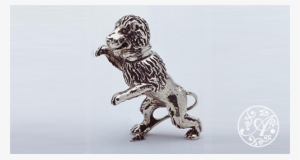 Lion Double Cup - Silver