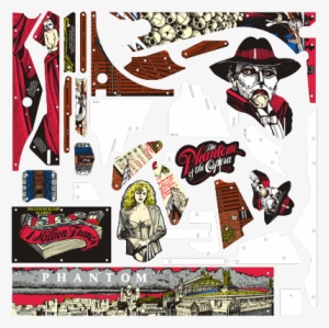 Phantom Of The Opera Plastic Set - Plastic