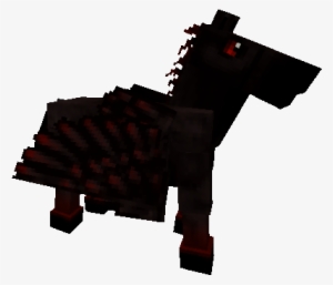 Dark Pegasus - Minecraft Mo Creatures Dark Pegasus