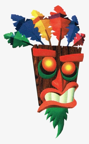 Japanese Aku Aku Crash 1 - Crash Bandicoot Japan Aku Aku