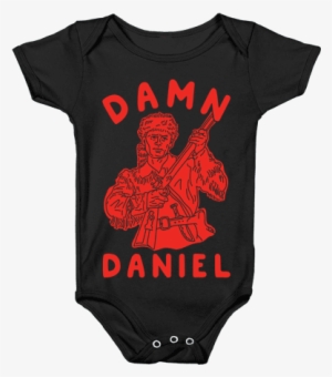 Damn Daniel Boone Baby Onesy - Weed Onesie Baby