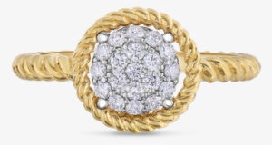 Roberto Coin Pave Circle Ring - Engagement Ring