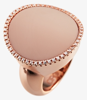 Joanne Circle Ring Pink - Ring