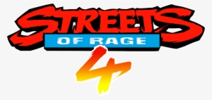 27 Aug - Streets Of Rage 4 Logo