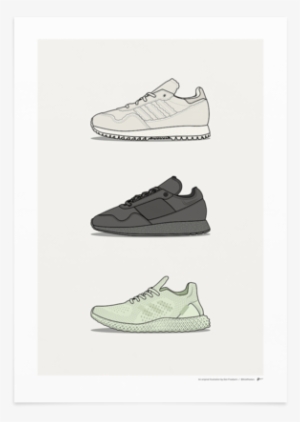 Triple Daniel Arsham Adidas - Daniel Arsham